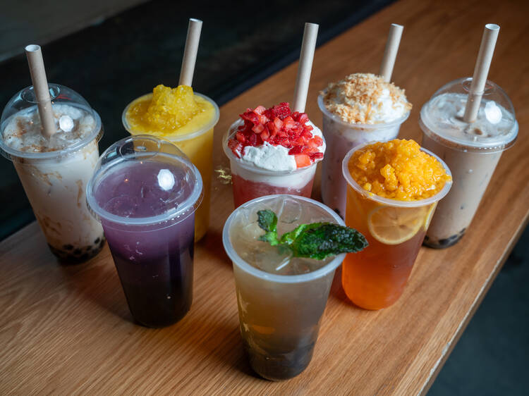 Bubble tea joins the menu at Time Out Market New York