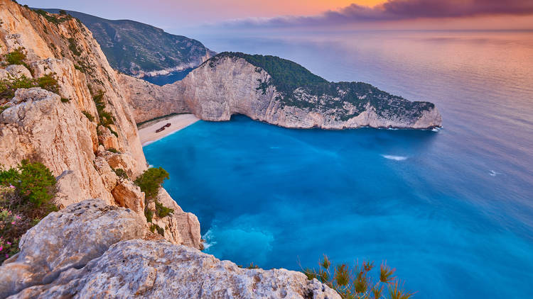 Shipwreck Beach, Zakynthos, Greece 