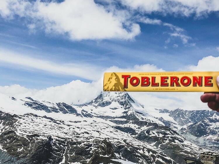 Toblerone is removing the Matterhorn from its packaging