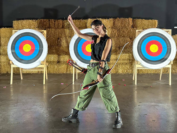 Get a bullseye at this new archery range