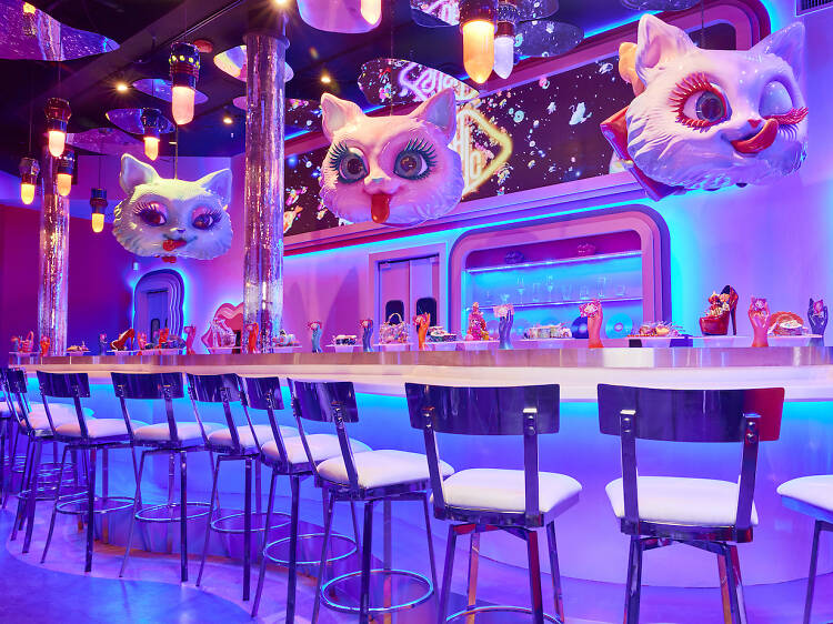 Dine at a ‘psychedelic’ sushi conveyor belt restaurant