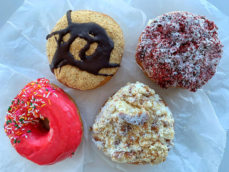 Snag some doughnuts from Peter Pan Bakery