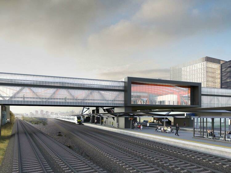 First look: northwest London’s massive, brand-new rail hub