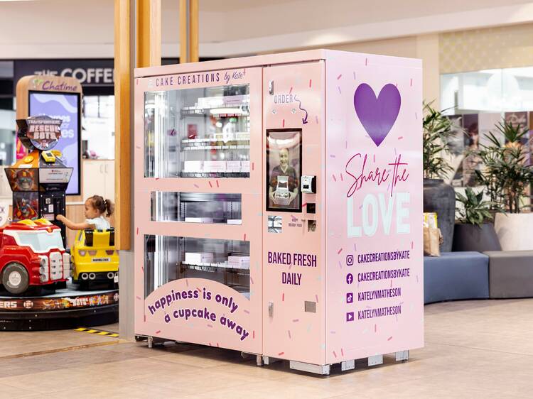 Cute! Vending machines full of fresh handmade cupcakes are popping up around Melbourne