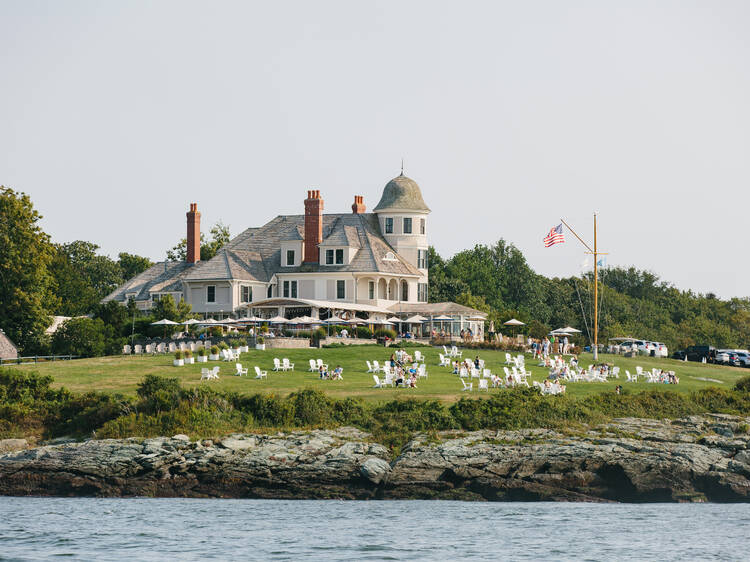 Escape to this Gilded Age summer house in Newport, RI