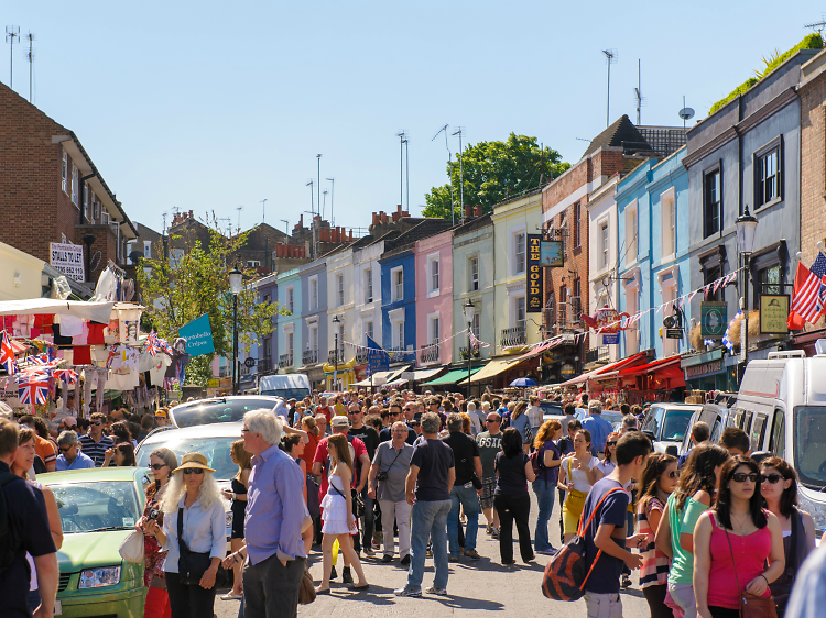 Hunt for antiques at Portobello Road Market